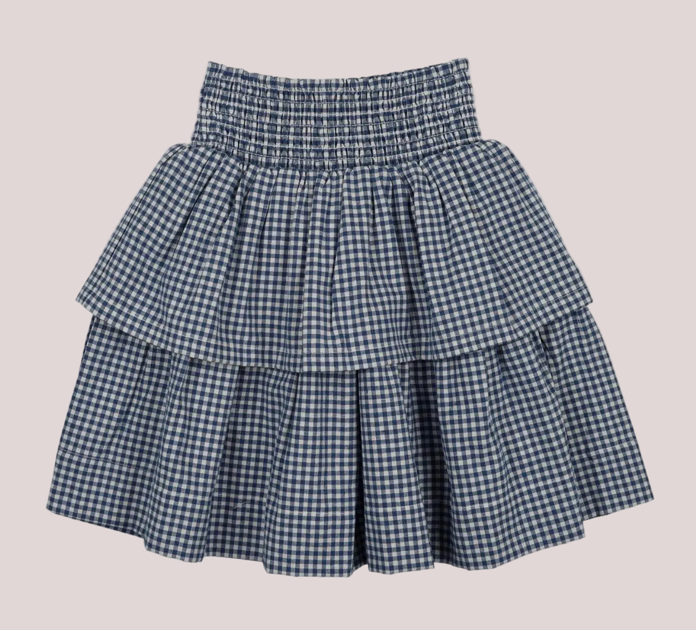 Blue Bow Gigham set