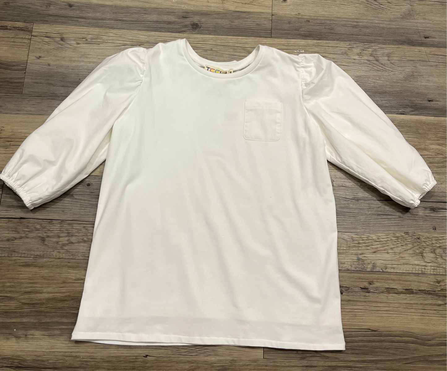 White Pocket Top
