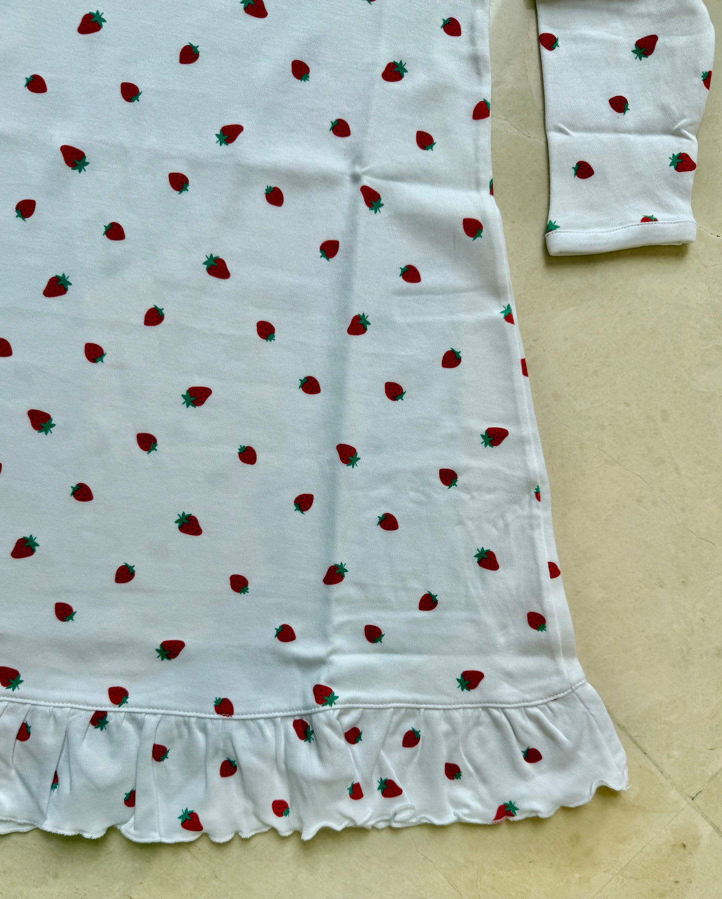 Strawberry pajama dress