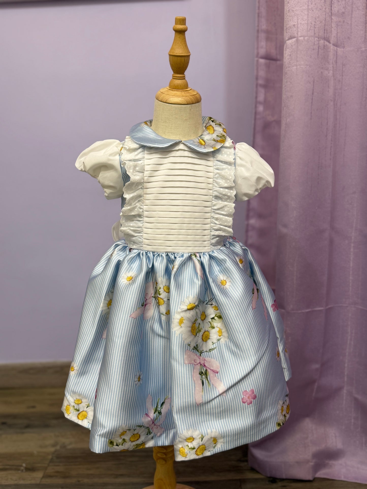 LIGHT BLUE MARGARITA DRESS