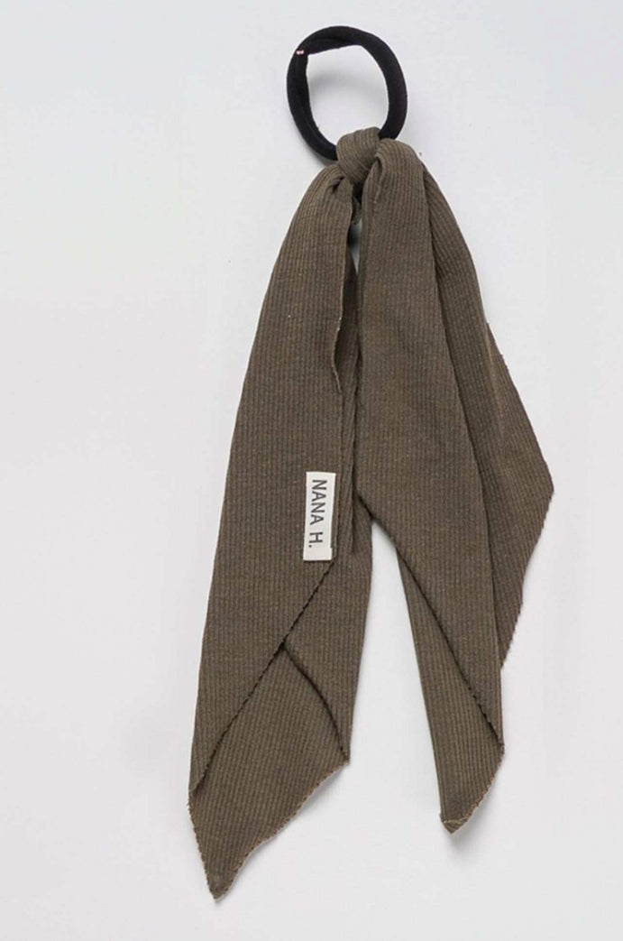 RIB PONY HOLDER OLIVE