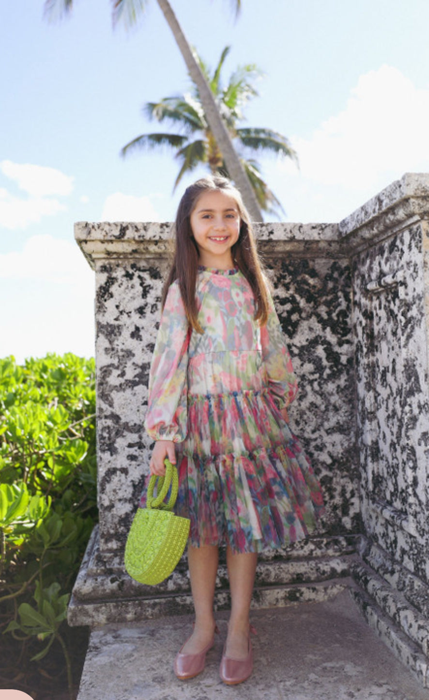 Tulle Floral Dress
