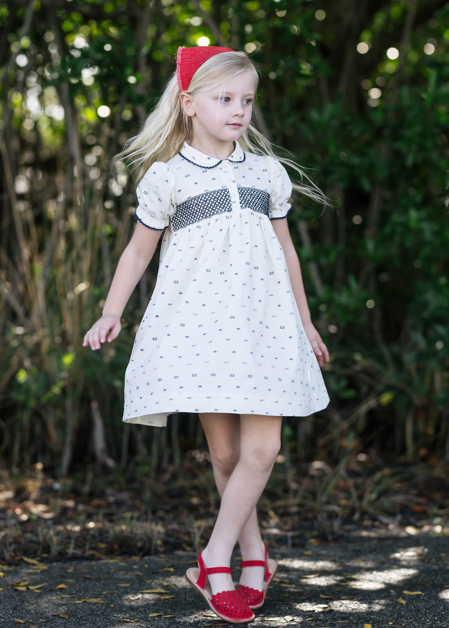 GEOMETRIC DRESS 3/4 SLEEVE