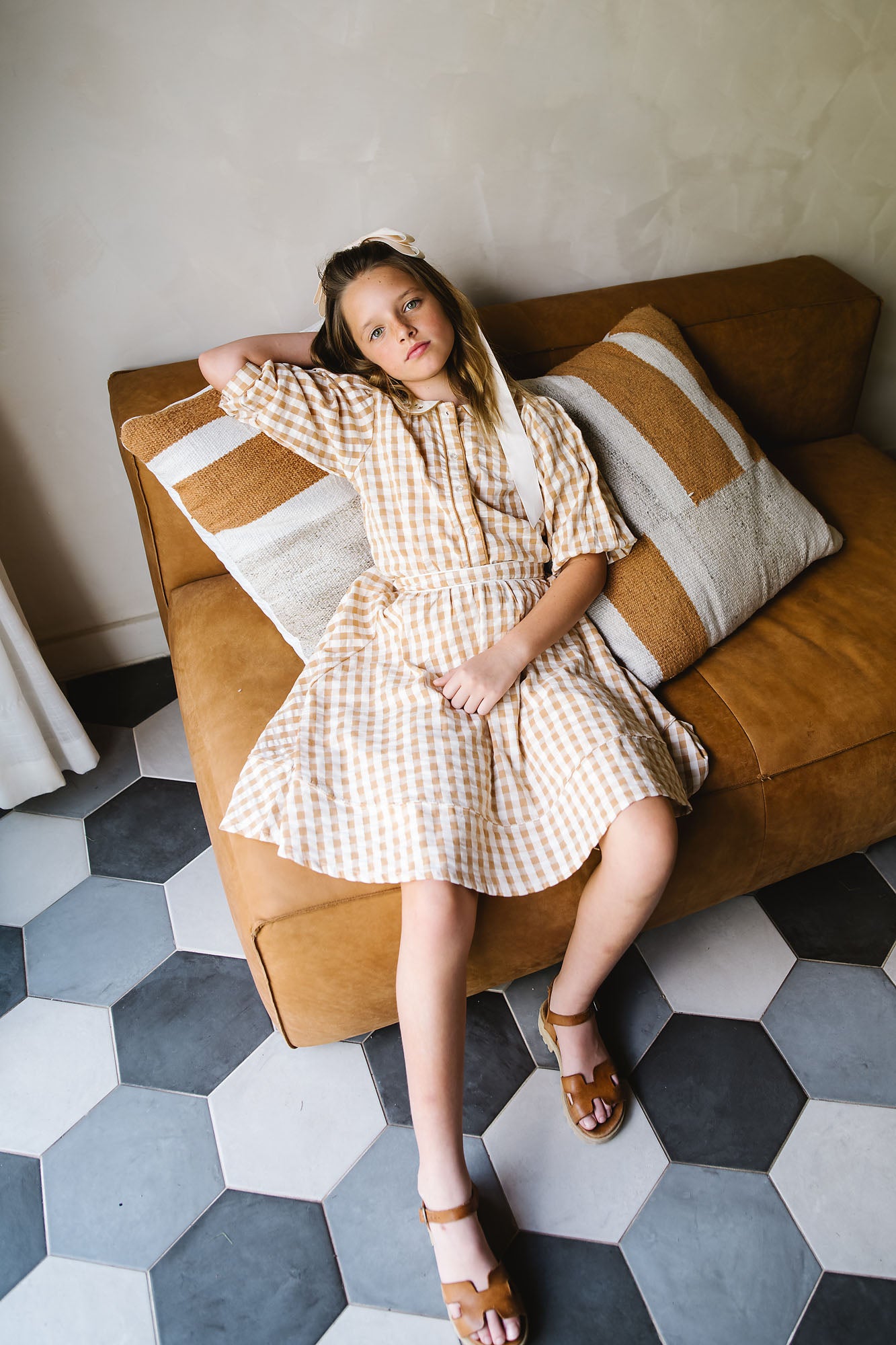 GINGHAM GOLDEN SET