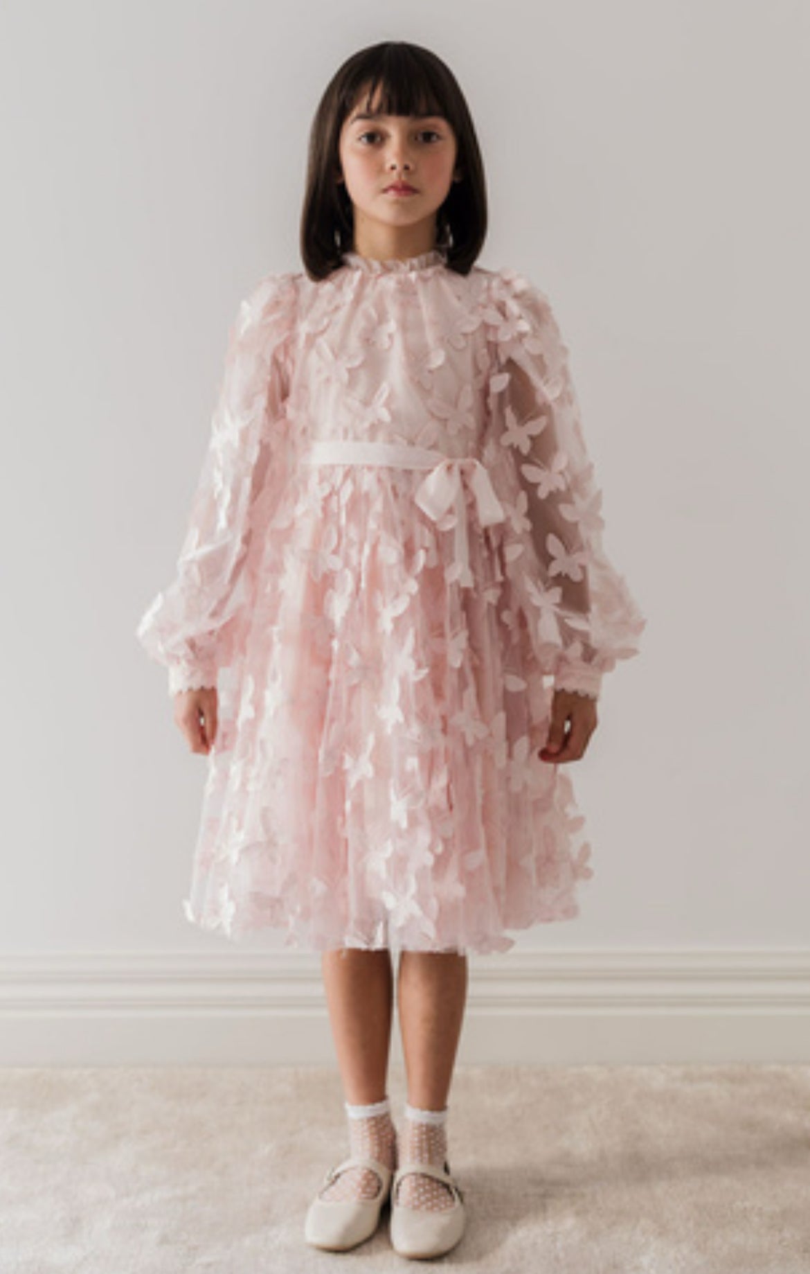 BUTTERFLY TULLE DRESS