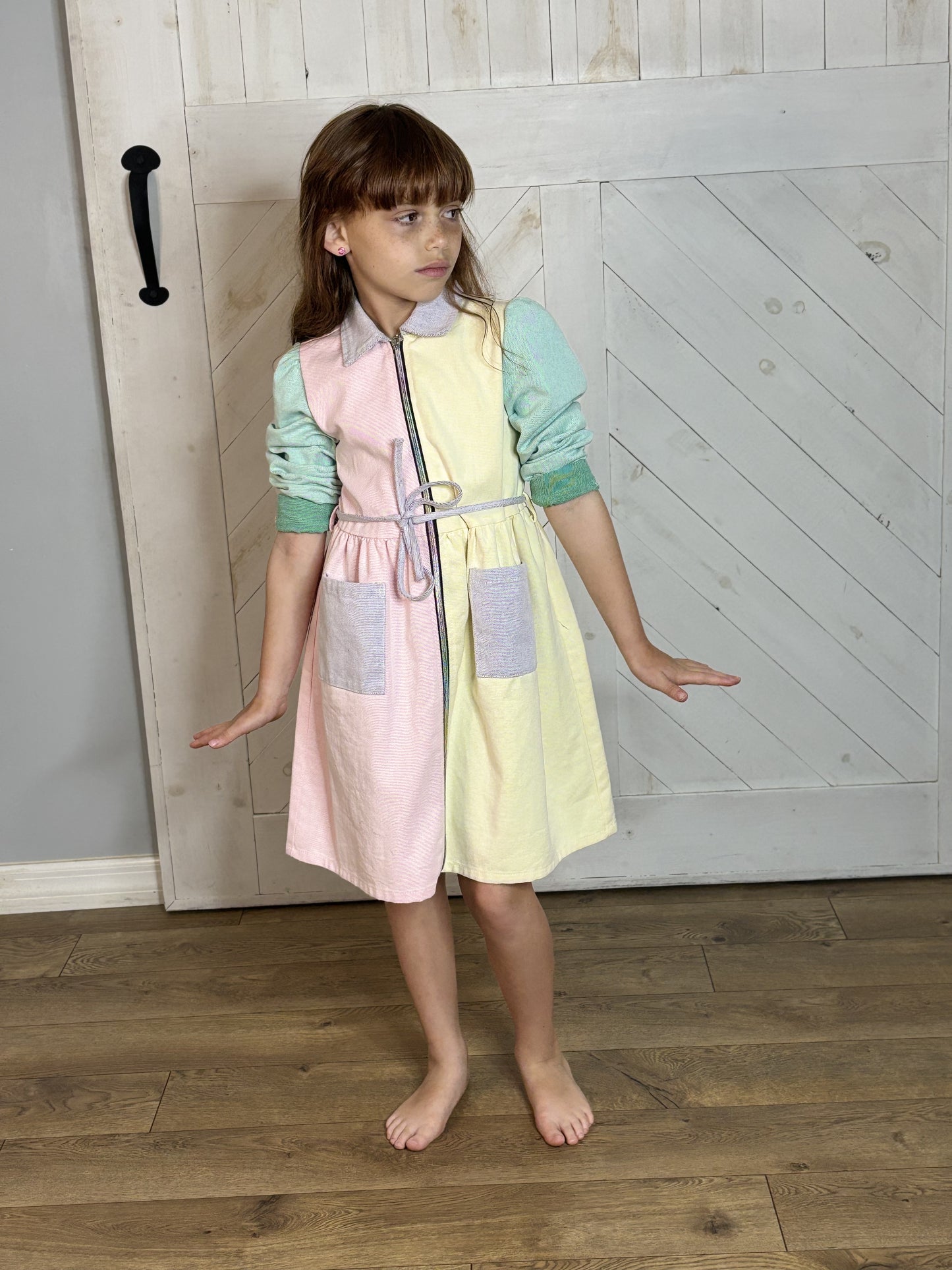 PASTEL JEAN DRESS