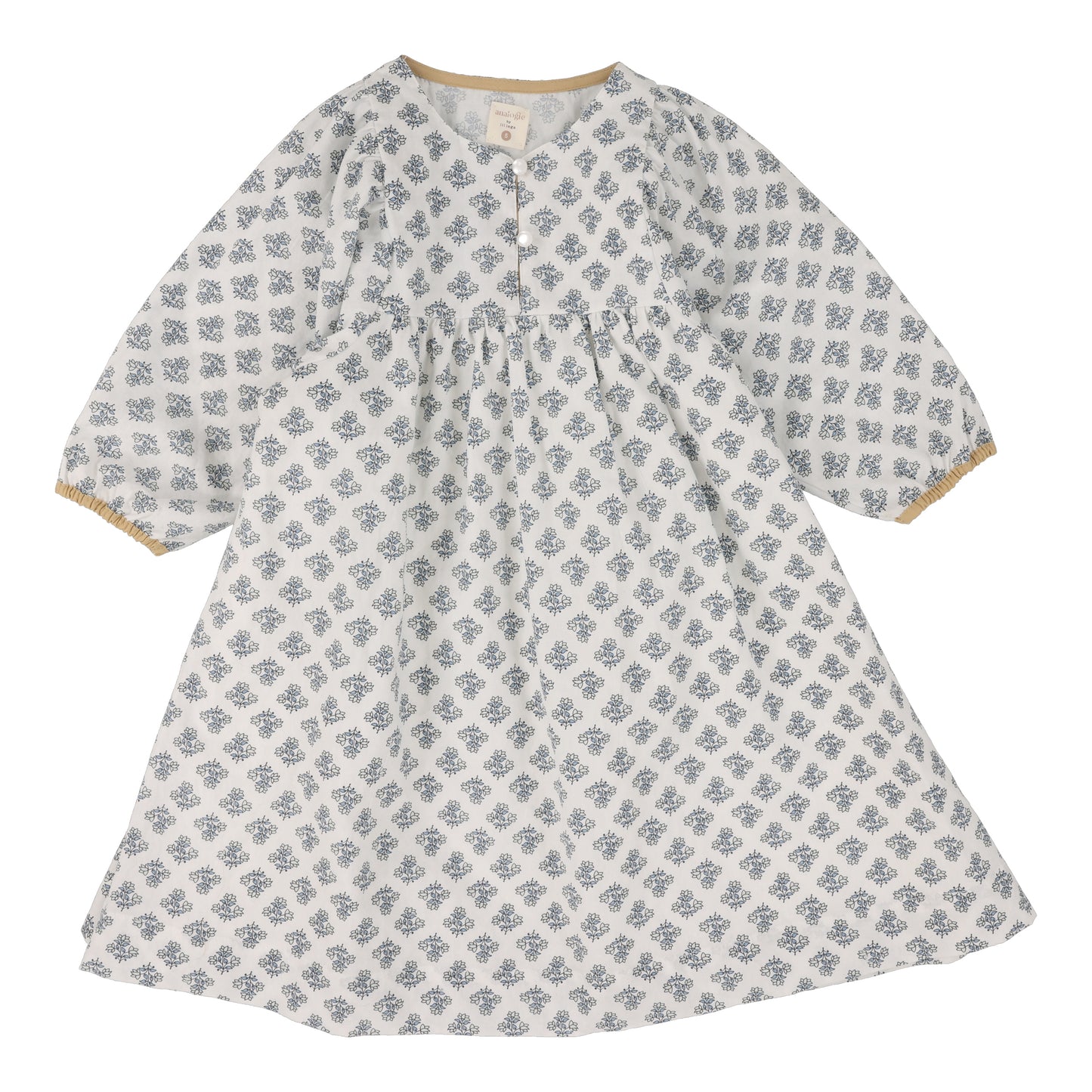 SWEET HEART 3/4 SLEEVE DRESS