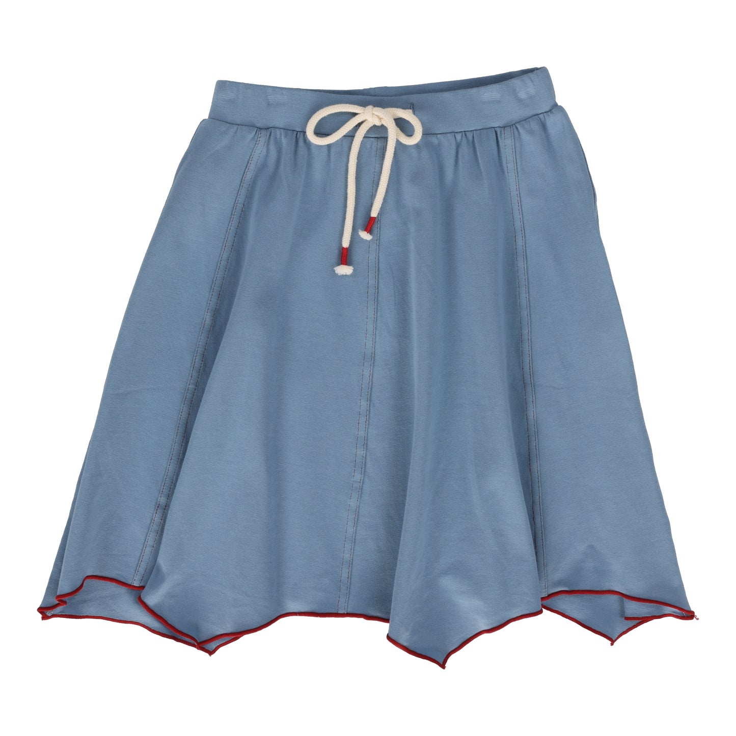 ASYMMETRICAL BLUE 3/4 SLEEVE SET