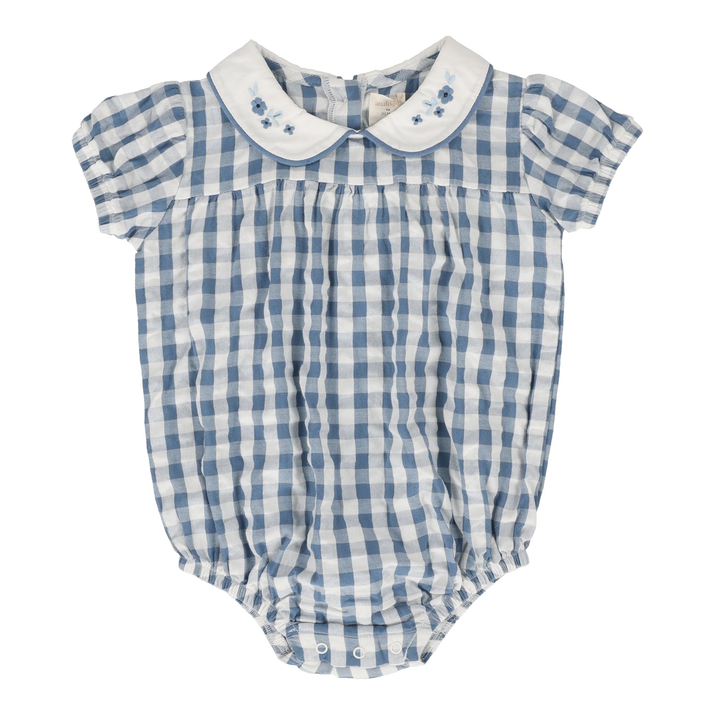 GINGHAM BRIGHT BLUE BABY