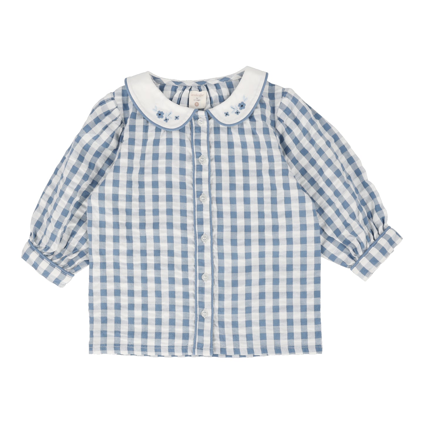 GINGHAM BRIGHT BLUE SET
