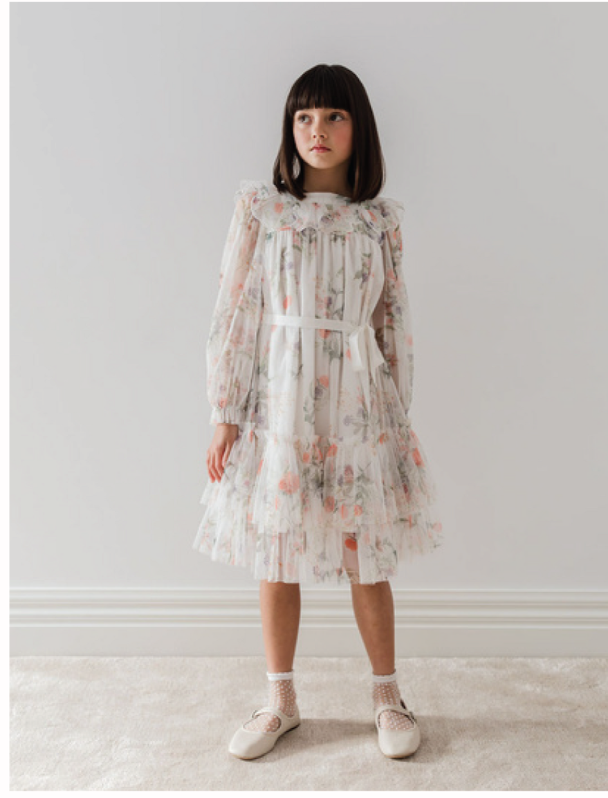 SUMMER BOUQUET TULLE DRESS