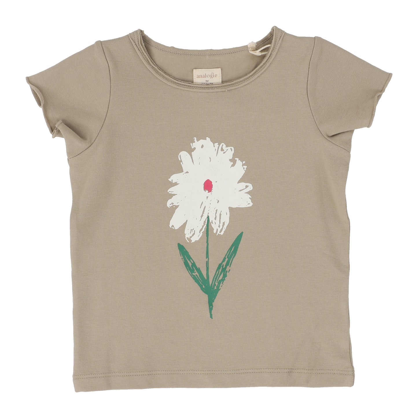 FLOWER TEE SHORT SLEEVE SKIRT SET