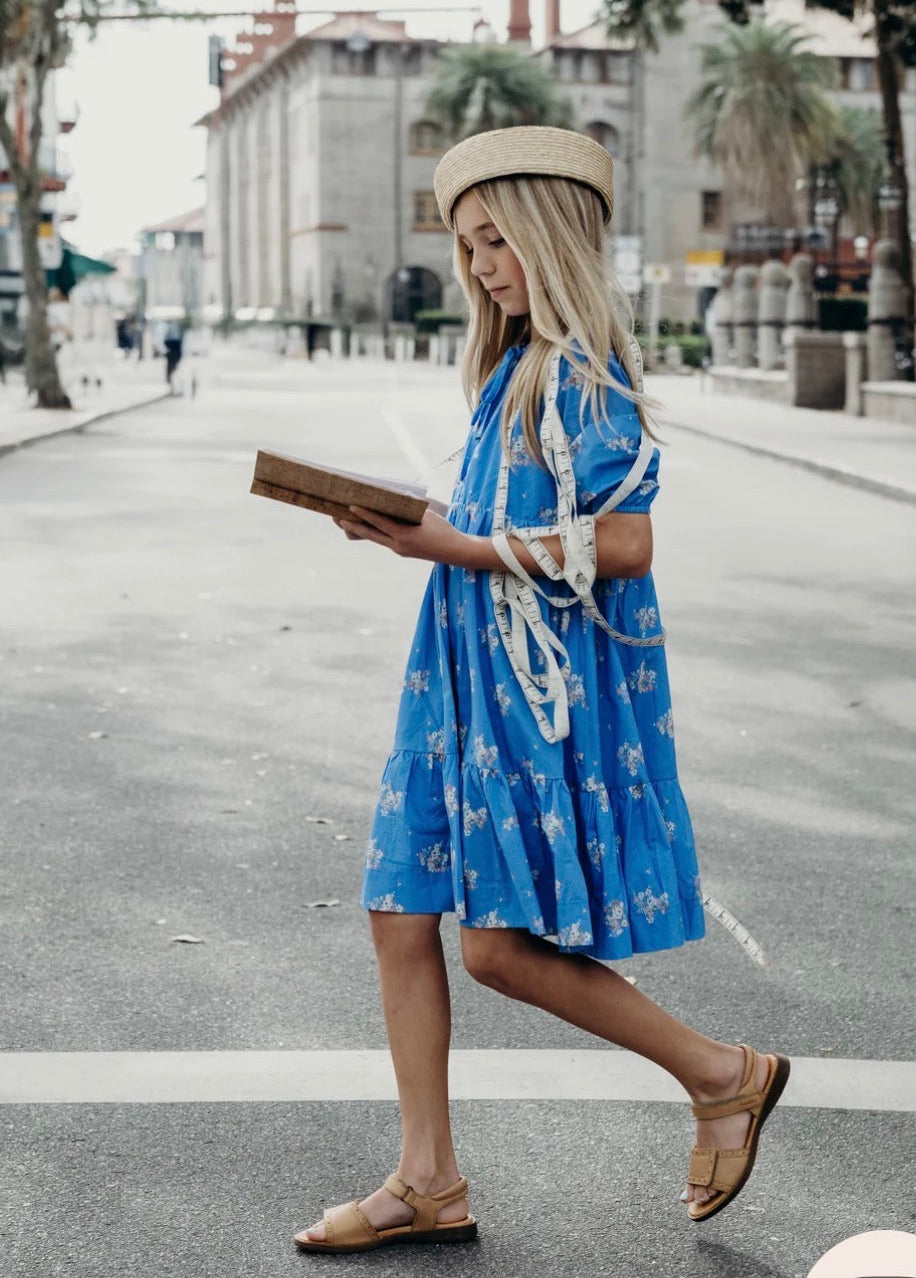 Light blue penny dress