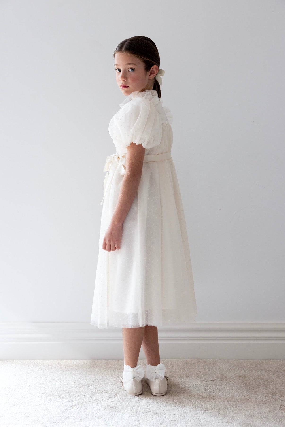Vintage Doily lace Tulle dress