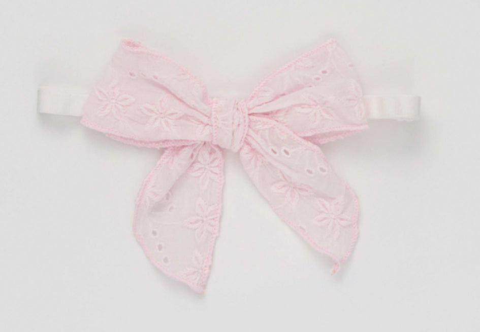 Eyelet band pink
