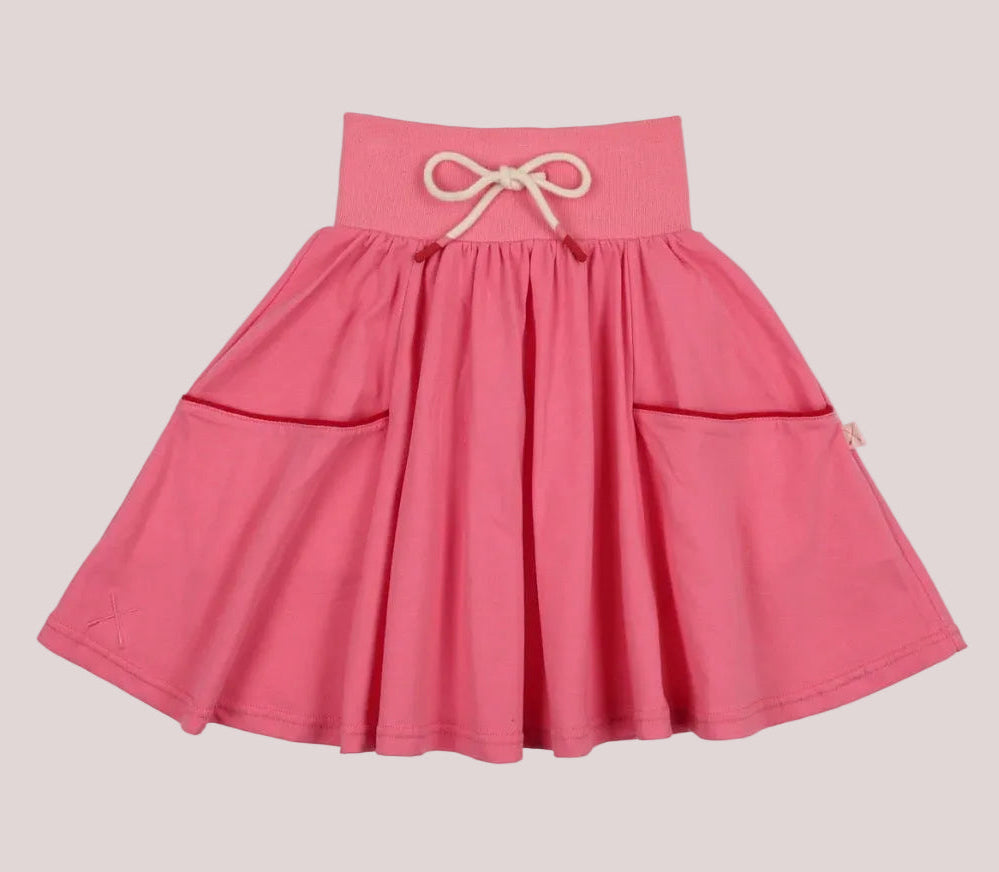 Boat crew pocket Pink Skirt