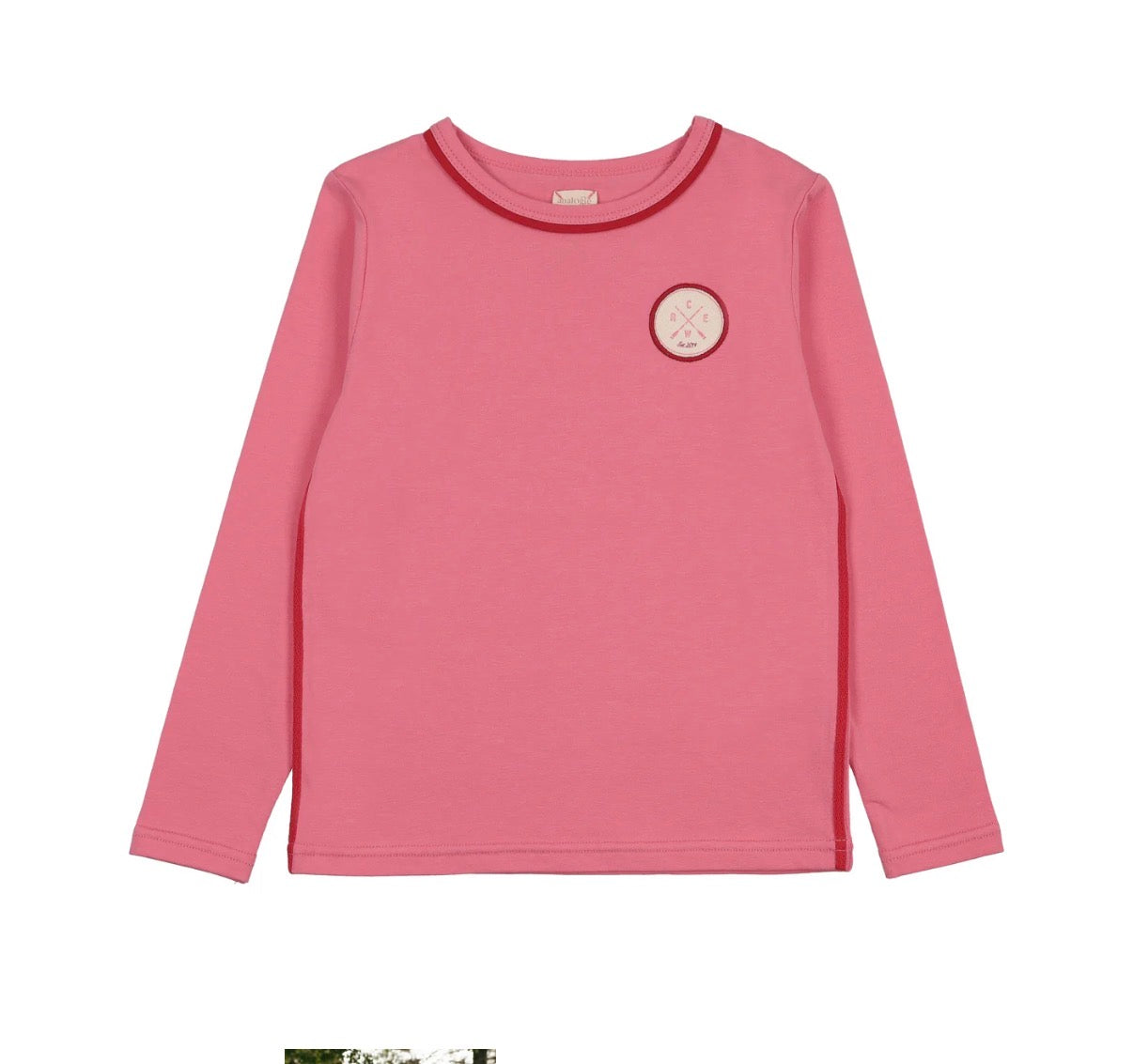 FRESH PINK CREW SET 3/4 SLEEVE