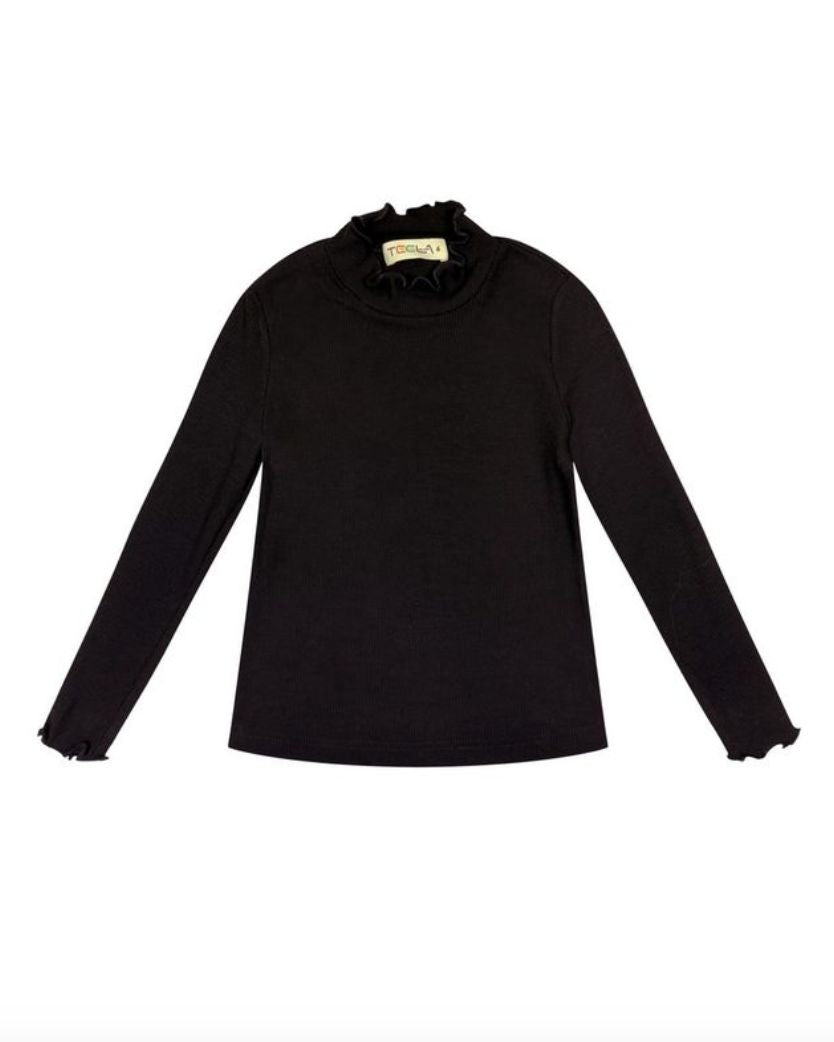 Mock neck top
