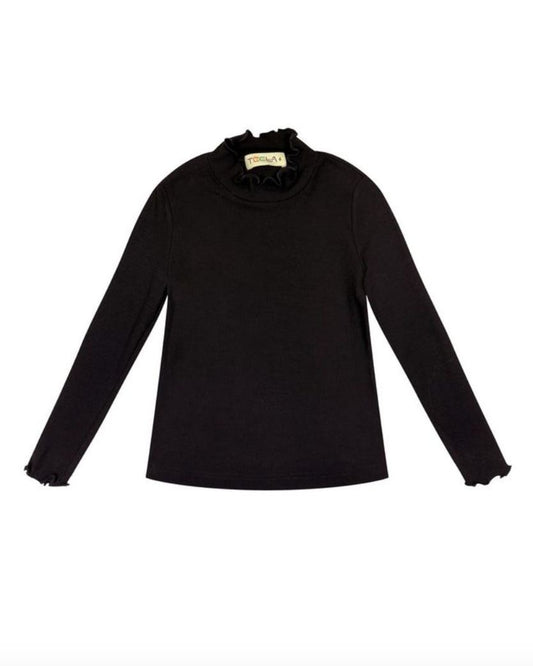 Mock neck top