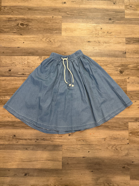 DARK TENCEL CIRCLE SKIRT
