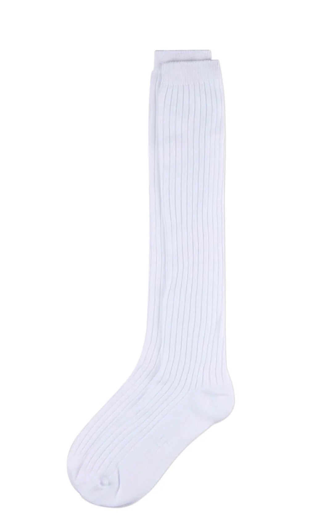 GIRLS | RIBBED SOCK | KNEE HIGH | 3PACK | WHITE