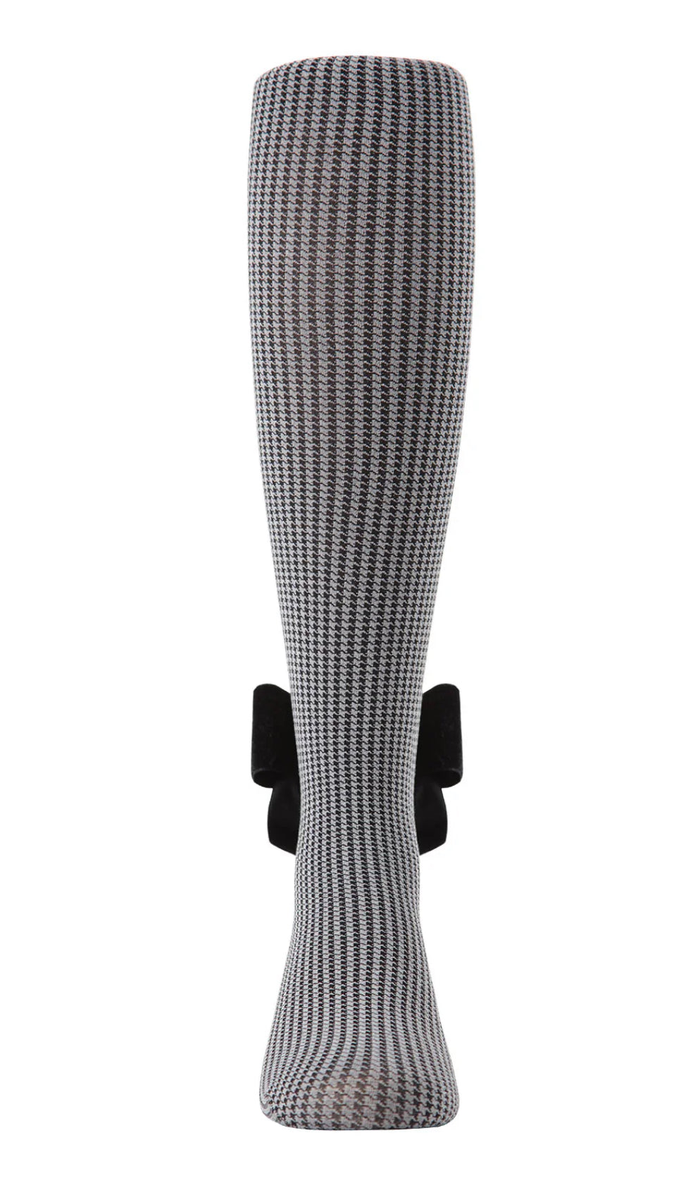Herringbone Bow Black tights