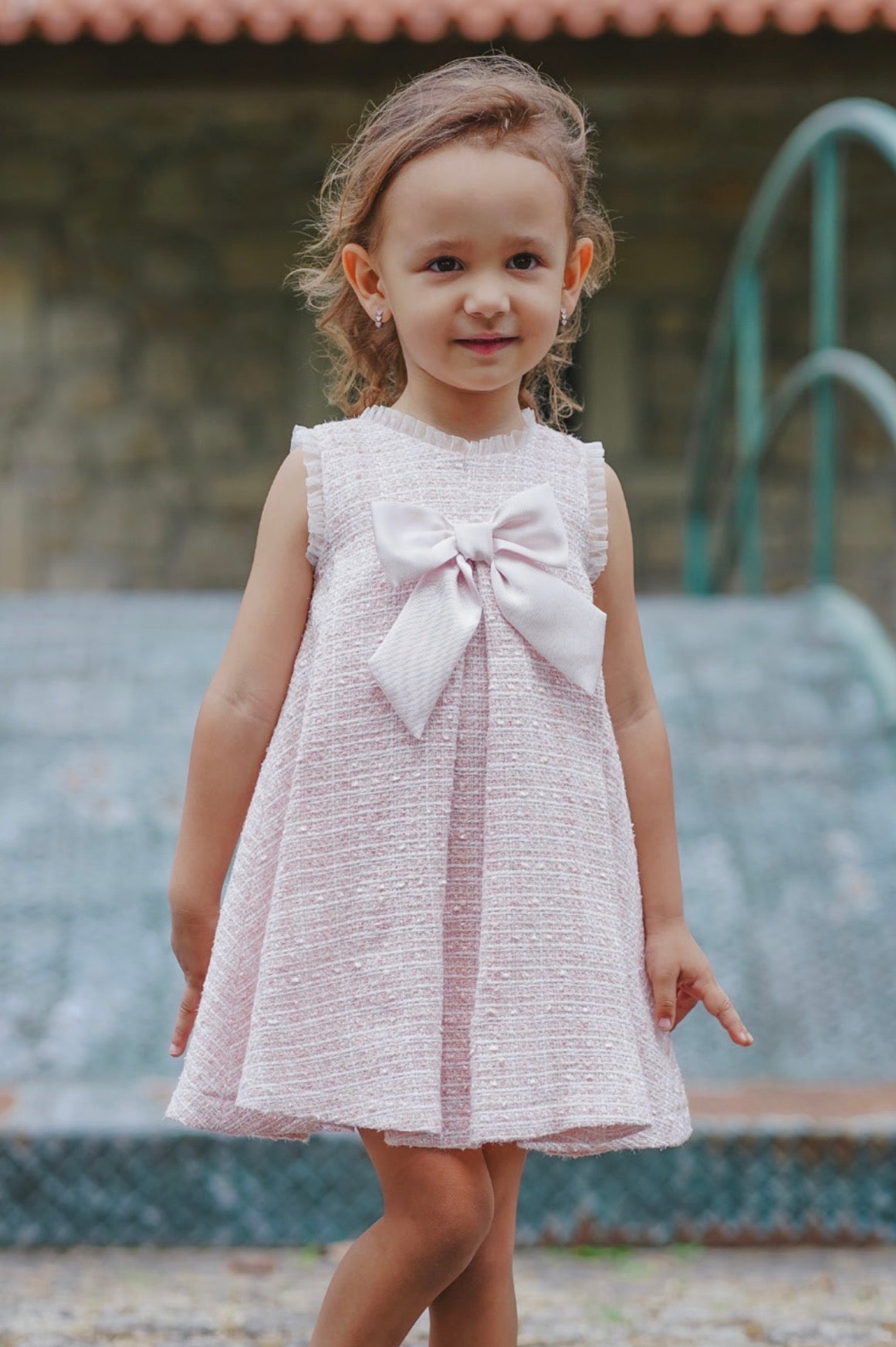 Classic Chanel bow dress