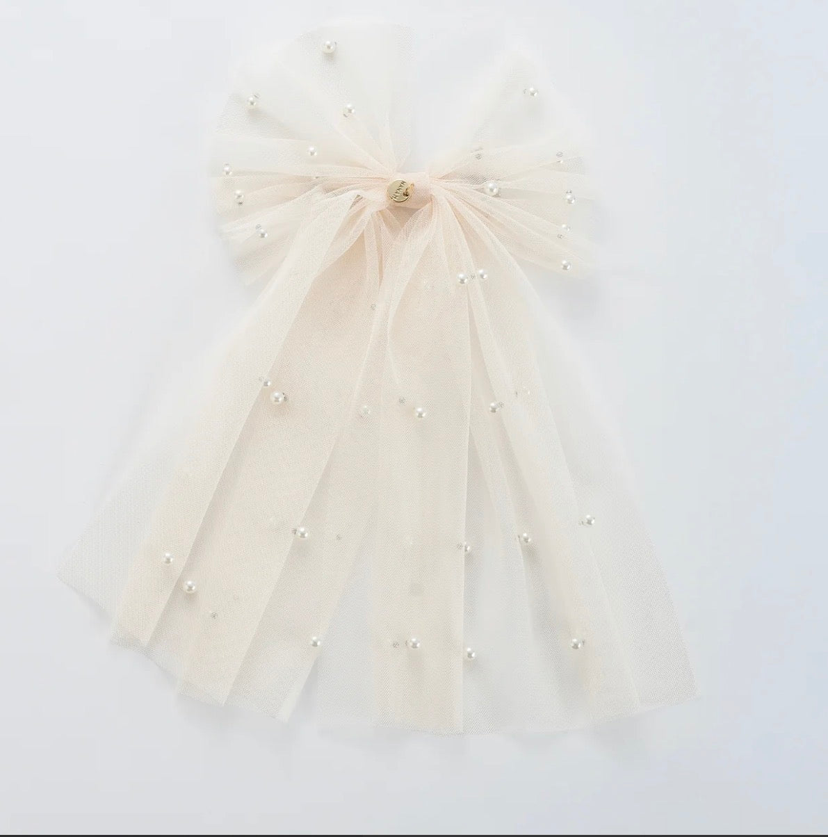 TULLE PEARL CLIP