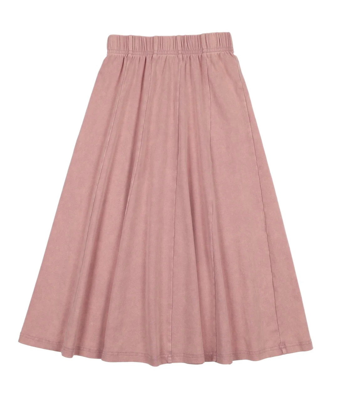 Lavender Volleyball Cropped Polo and Midi skirt set