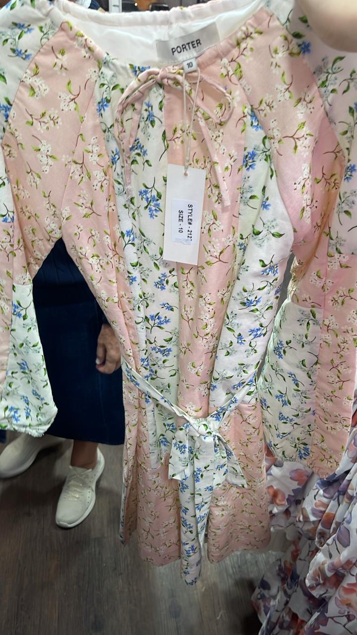 Pastel flower dress