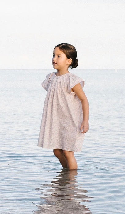 BUD PINK BLOSSOM DRESS
