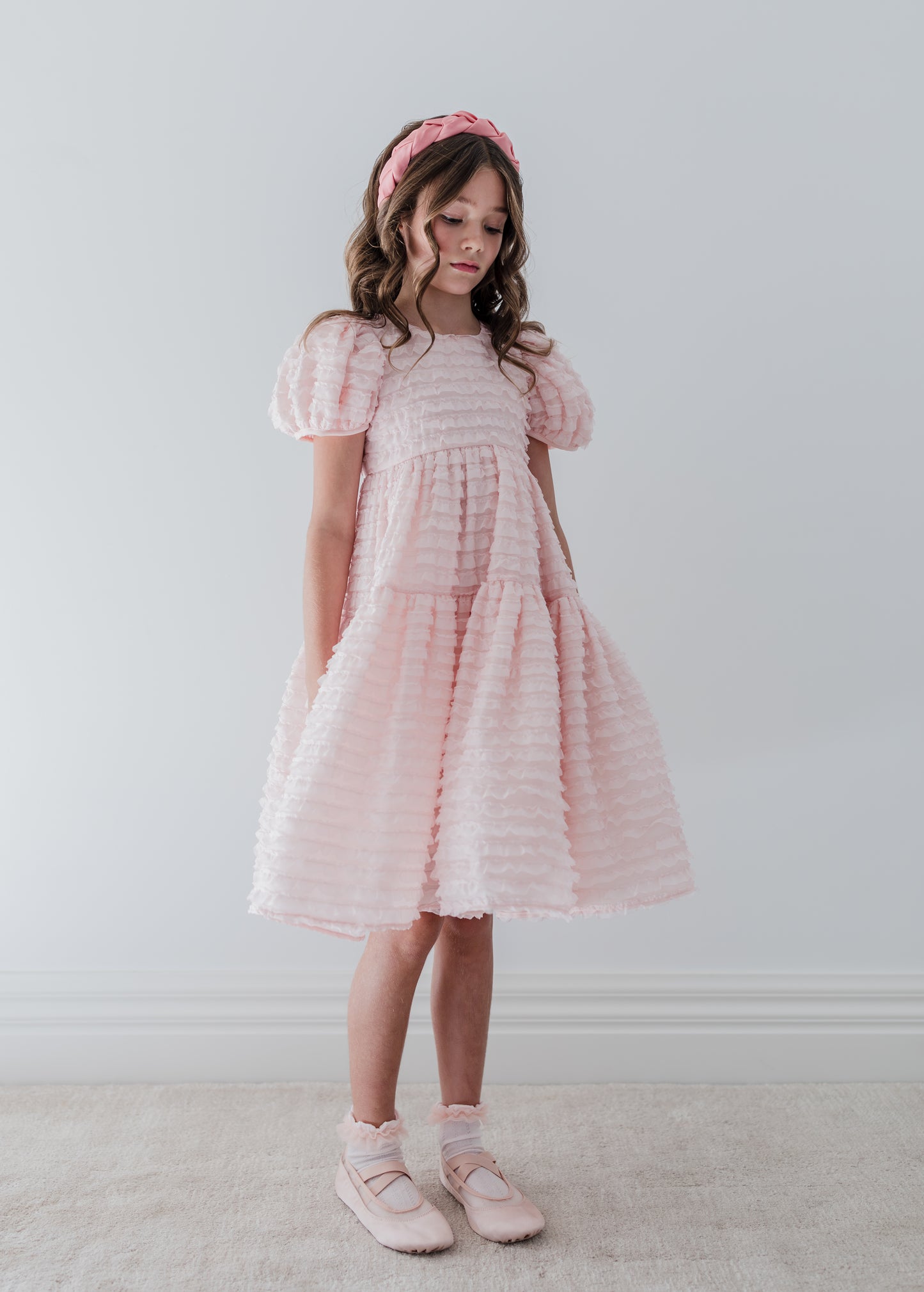 Frilly ribbon dress