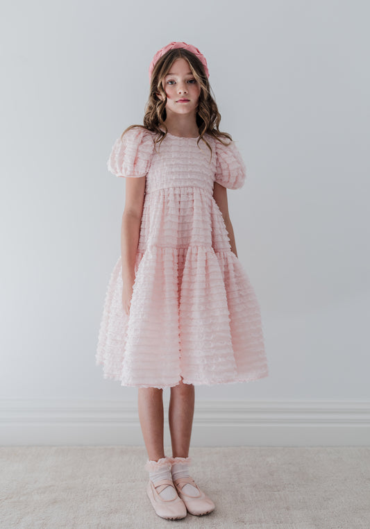 Frilly ribbon dress
