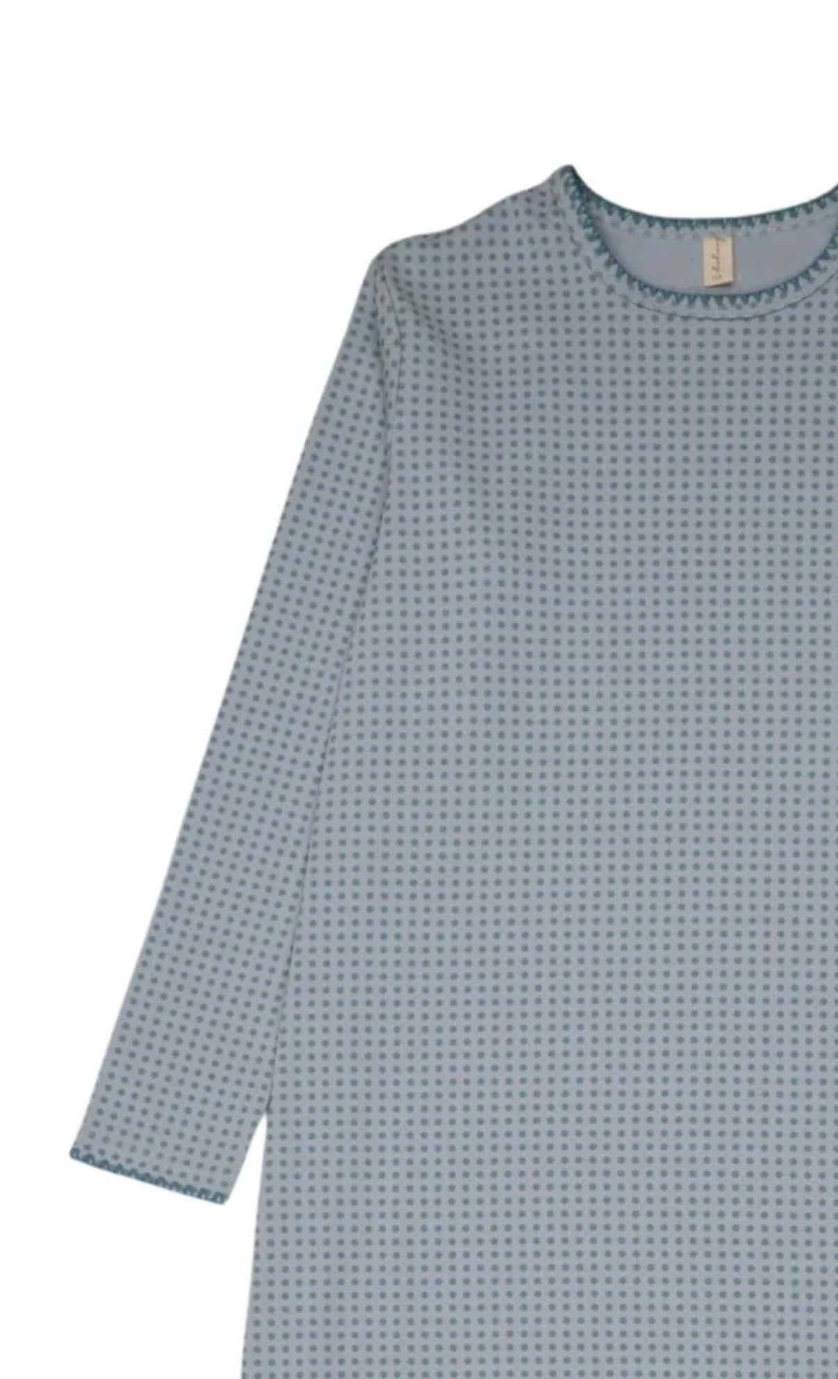 Polka Dot Long Nightgown