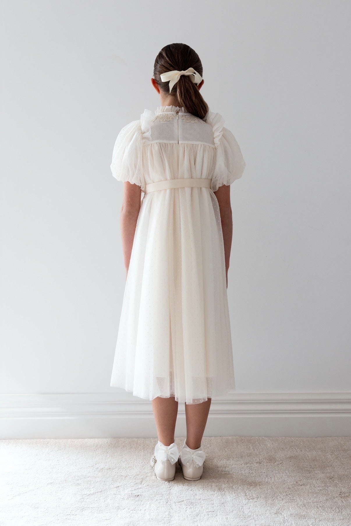 Vintage Doily lace Tulle dress