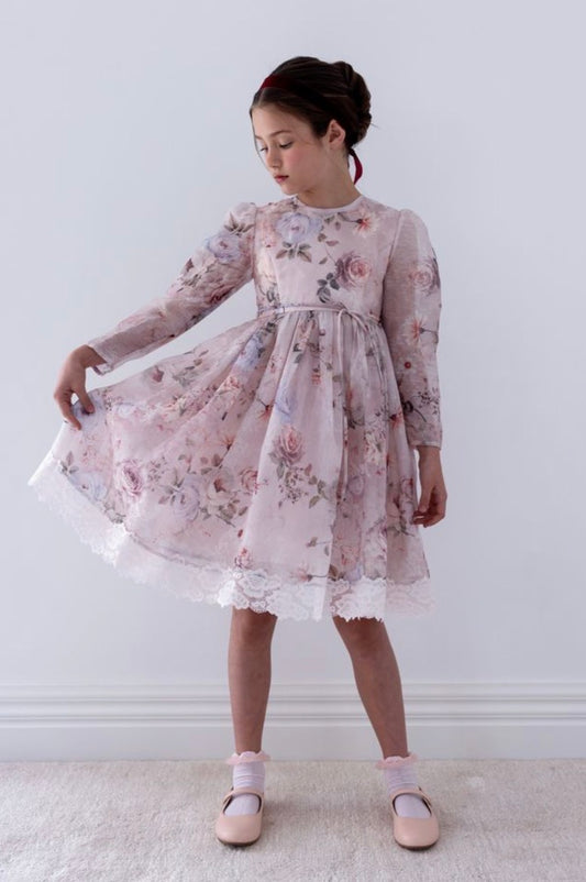 Fantasy Silk Linen Dress