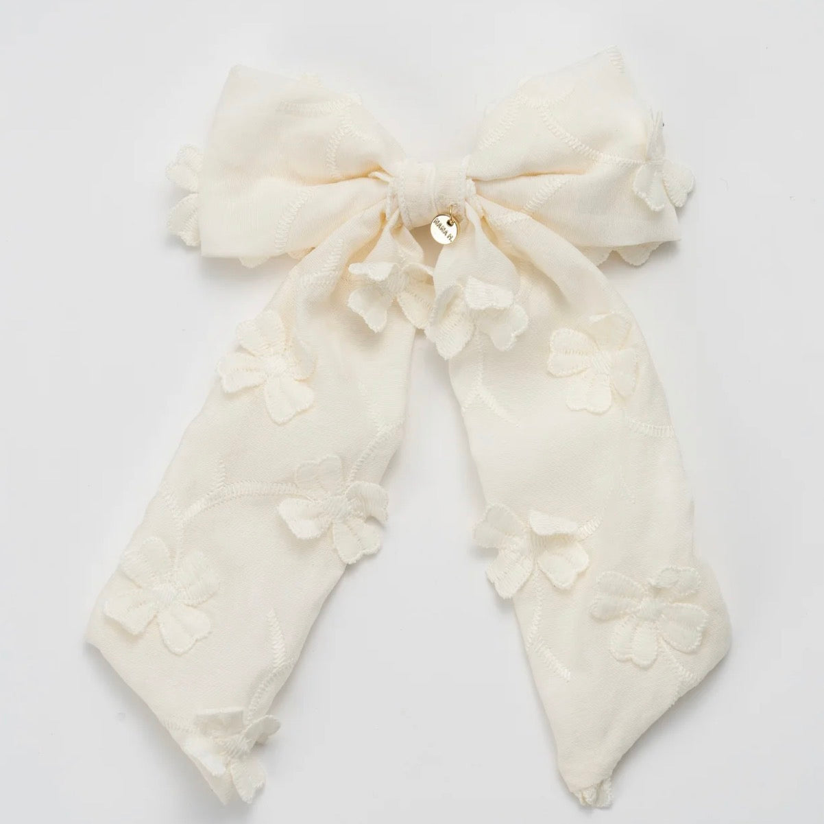 3D FLOWER BOW CLIP