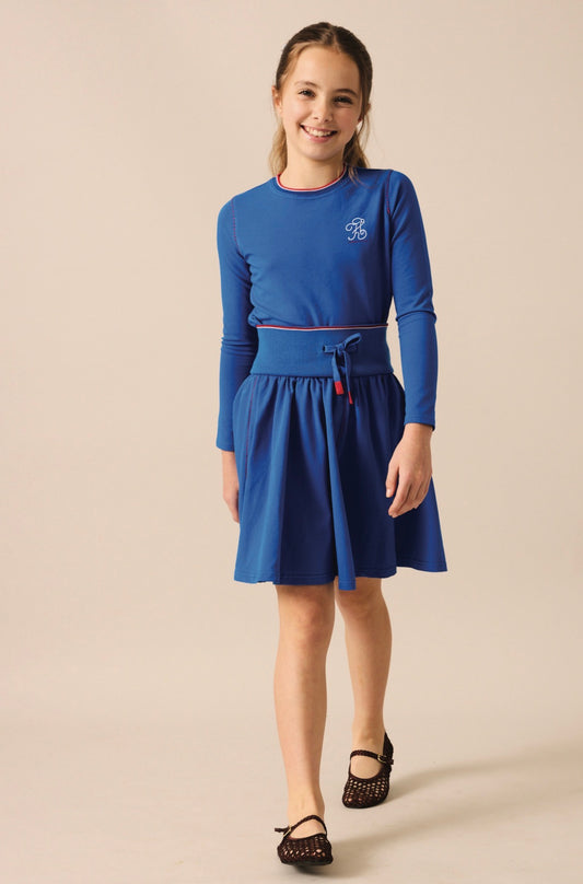 ELECTRIC BLUE OFIELD TEE SET