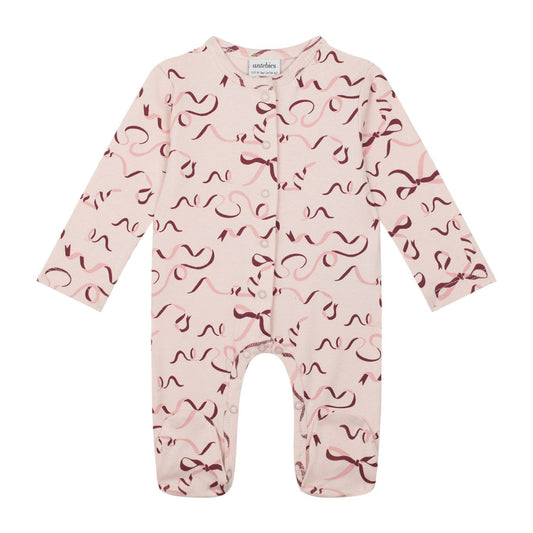 Pink ribon Baby pajama.