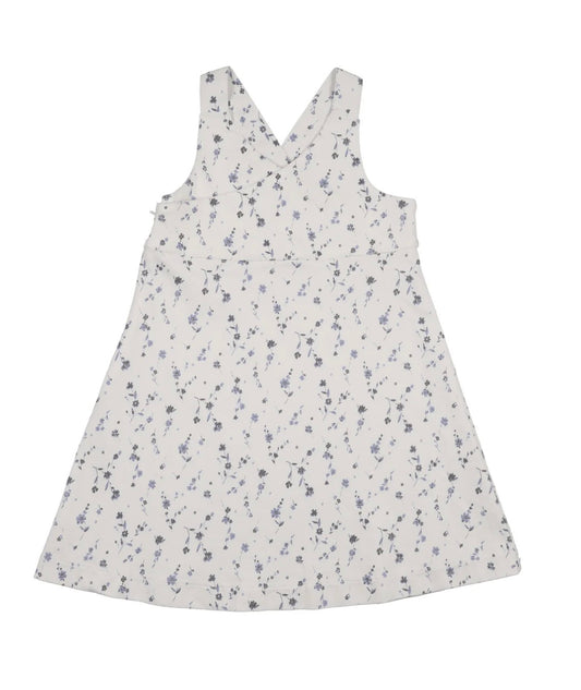 Blue Floral Patch jumper Set