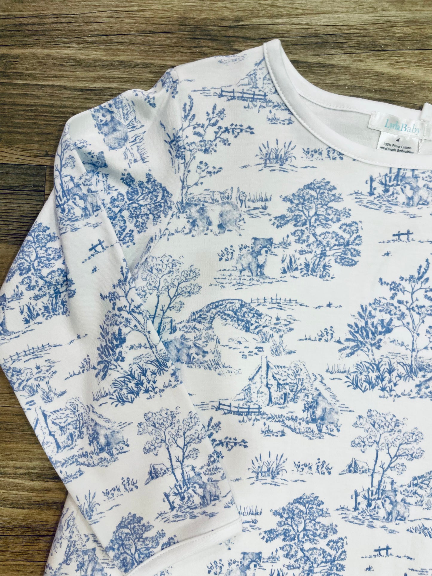 Toile de Jouy Pajama Dress