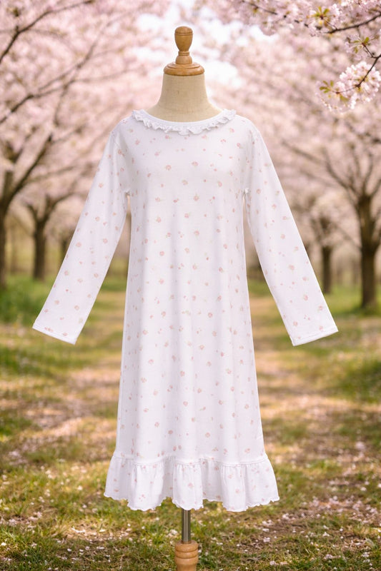 Romantic Roses Pajama Dress