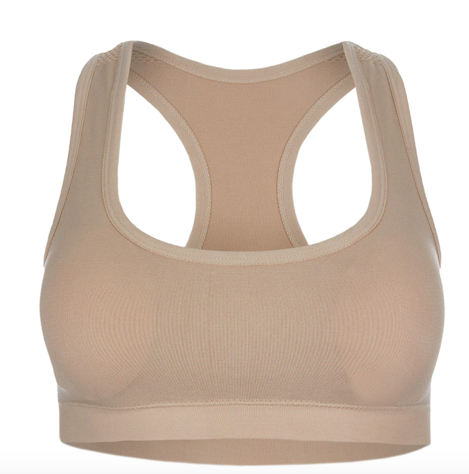 Girls' 2 Pair Pack Racerback Sports Training Bra