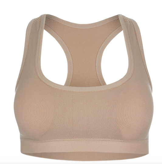 Girls' 2 Pair Pack Racerback Sports Training Bra