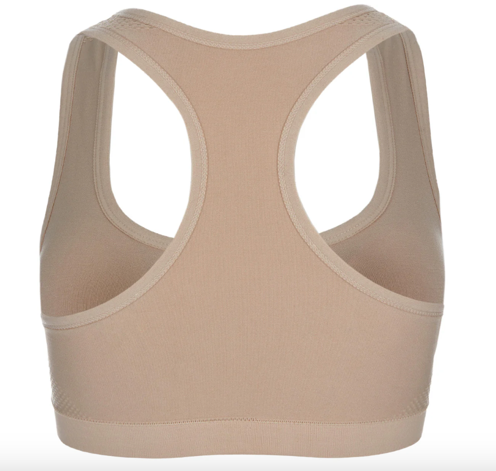 Girls' 2 Pair Pack Racerback Sports Training Bra