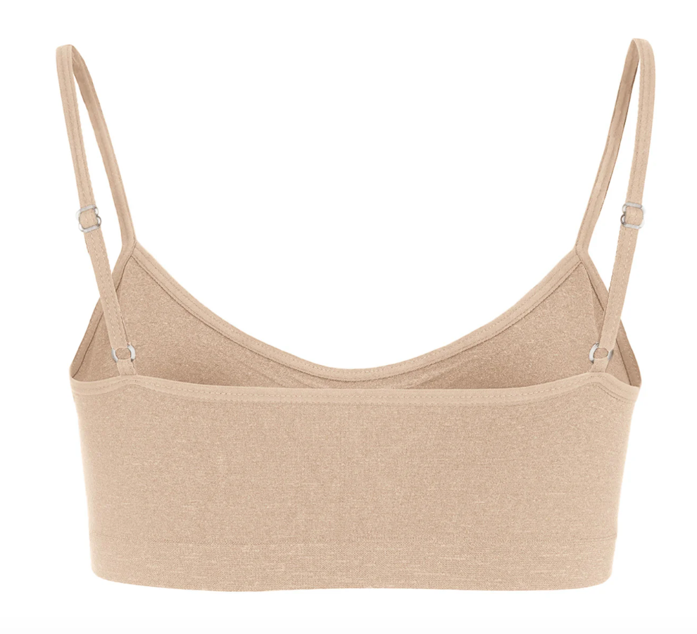 Girls' 2 Pair Pack Gathered Front Cup Training Bra