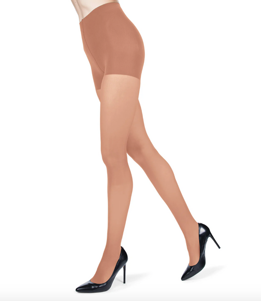 WOMEN 40D CONTROL TOP TIGHT HONEY